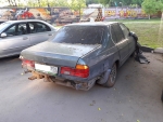 Серый автомобиль марки «BMW» на общественной стоянке, на улице Жуковского в Красногорске.