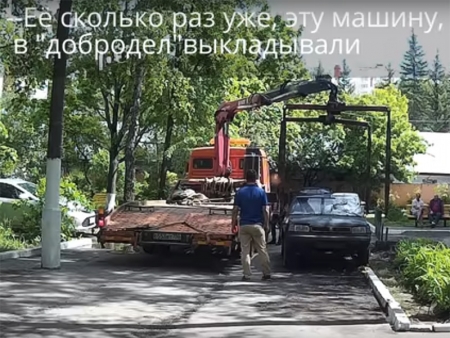 Житель Красногорска об уборке АвтоХлама из двора...