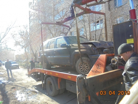 Перемещение автомобиля марки «Jeep» из поселка Нахабино, го Красногорск.